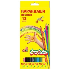 Набор цветн.каранд Каляка-Маляка 12 цв. шестигранные 3+