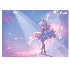 Клеенка для уроков труда 50*70 Magic ballerina КОКОС 251017