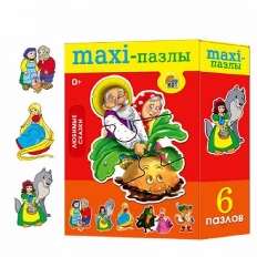 МАКСИ-ПАЗЛЫ. ЛЮБИМЫЕ СКАЗКИ "РЕПКА" (Арт. ПМ-8491)
