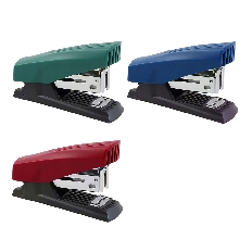 Степлер МИНИ Hatber -Energy- №24/6,26/6 Пластиковый 12л 50 скоб захват 23мм  Ассорти в кар