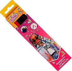 Цветные карандаши БАРБИ 6цв, акварельн, barbie extra Умка в кор.20*24наб