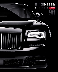 Тетрадь 96л А5ф клетка 65г/кв.м на скобе глянц. ламин. серия -Black Edition-