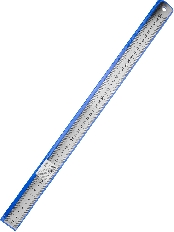 TM"Profit"Линейка стальная (Л-6764) 50 см, толщина 0,3 мм, в пвх чехле, кратно 20