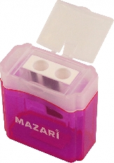 Точилка пластиковая ARCO, 2 отв, с конт.