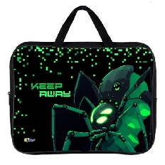 ПМД 4-20 Робот паук - папка менеджера А4(ручка - тесьма),п/э с диз. широкая боковинка,350х265x80мм