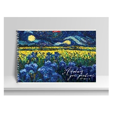 Альб д.рис 40л Wсп А4 15406-EAC твин УФ лак Ирисы