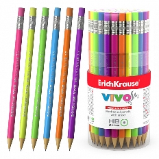 Карандаш механический ErichKrause Vivo® 0.5 мм, НВ (в тубусе по 60 шт.)