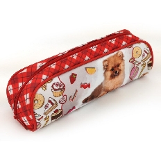 ПМО 28-20 Candy dog - пенал мягкий с клапаном, объёмный