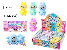 Игрушка-антистресс ЗУБАСТИК 9х6 см, 4 цвета в ассортименте, ОПП-упаковка