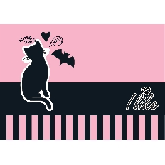 Клеенка для уроков труда 35*50 Cat secret КОКОС 240601