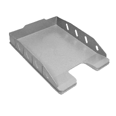 Лоток горизонтальный ОФИС- СЕРЫЙ (ЛК-5129) 62х340х250