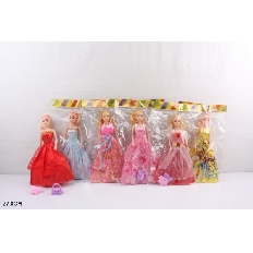 Кукла 29см с аксесс., в ассорт. в пак. в кор.2*480шт