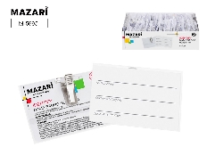 Бейдж, IDENTIFY, 90x55мм, метал. зажим и булавка