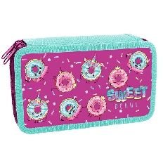 ПКТ 11-20 Модные пончики - пенал п/э  2-отдел. 190х110