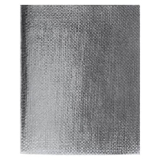 Тетрадь 96л А5ф клетка на скобе Бумвинил METALLIC Серебро