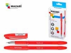 Ручка M-5701-72 шариковая TORINO, КРАСНАЯ, серия Smart Ink, чернила на масл.осн.0,7 (Индия)