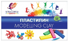 Пластилин "Классика" 32 цв