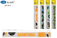 Линейка: "СПОРТ/DINO"; пластиковая, с рисунком /ассорти/, 20 см.