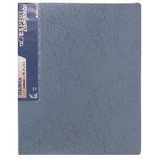 "Expert Complete"   Premier   Папка с вкладышами 10 л.   A4   600 мкм  20 мм  волокно   . серый new