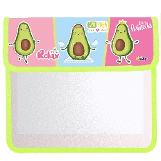 ПТ- 45 Avocado life -папка д/тетр. А5 клапан прямоуг.на липучках