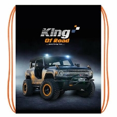 МО-20 King of road - мешок для обуви 1-отделение, дизайн, 330x420 мм