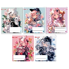 Тетр 24л скр А5 кл карт 10961-EAC Голубой (пастель)