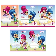 Тетр 12л скр А5 лин карт SS13/5-EAC твин УФ Shimmer and Shine