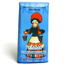 Глина порошок "Гол. волшебница", 1кг.