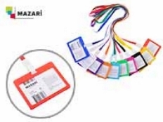 Бейдж M-5696 горизонтальный PERSONALITY, 103х75мм, на шнурке