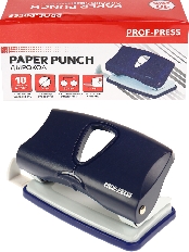 Дырокол (ДР-2779), на 10л., пластик./к в карт. коробке, т.синий, кратно 12 шт