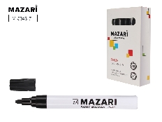 Маркер-краска M-5043-71,PRIME,ЧЕРНЫЙ,корпус алюминиевый,пулевид.наконеч.,ширина линии письма 2мм, ка