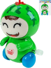 Заводная игрушка "Фрукты", 9,5см, в пакете ( Арт. 1625284)
