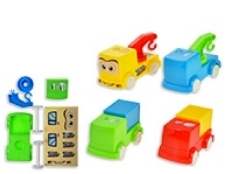 Точилка S 2723 пластиковая, 4 цвета в ассортименте