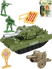 Танк в наборе (19.5х24см, 10 предм., в пакете) ( Арт. M1511)