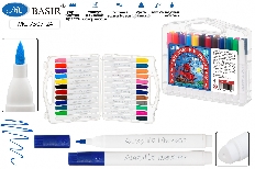 Набор маркеров-акриловые "Парусник" с мягкой кистью; на водной основе, укрывистые, толщина линии 1-5