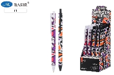 Автоматическая шариковая ручка с чернилами на масляной основе: "VINSON ABSTRACT"; цветной корпус sof