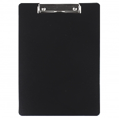 Планшет с зажимом А4 пластик 1,0мм KLERK 213880 черн