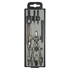 Набор чертеж. ГЛОБУС ЮНИОР 125 мм 7 пр. пласт.пенал европодвес