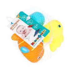 Игрушки для ванной в сетке КАПИТОШКА в кор.2*60шт