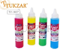 Клей ЦВЕТНОЙ для слаймов TZ 10037, 70 гр, 4 цвета микс