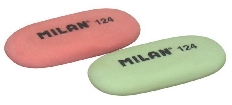"Milan"   Ластик 124 овальный   4.9х2.3х0.9 см  . CMM124 ассорти