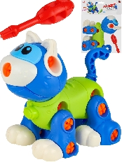 Игрушка-конструктор. Кошечка (в наборе отвертка,в пакете)(13х6,5х12,5 см) ( Арт. 1764587)
