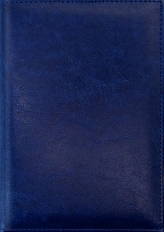 Ежедневник А5 256 стр.,н/д кож.зам "Venice" Синий