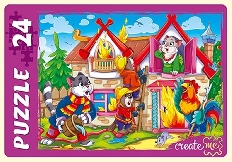 МАКСИ-ПАЗЛЫ 24 элемента. КОШКИН ДОМ (Арт. ПУ24-0605)