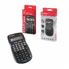 Калькулятор научный 10-разрядов ErichKrause SC-920 Classic, черный (в коробке по 1 шт.)