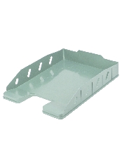 Лоток горизонтальный ОФИС - ДЫМЧАТЫЙ. НЕФРИТ (ЛК-3329) 62х340х250