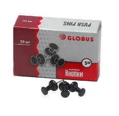 Кнопки силовые 50 шт. черные КС-50Ч