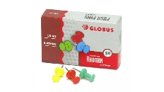 Кнопки силовые 50 шт. цветные КС-50Ц