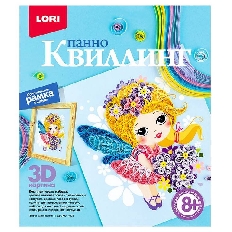 Квл-028 Квиллинг. Панно "Фея полей"