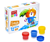 Гуашь FORUM Office Collection KIDS "Zoo" 12цв.17мл карт.кор.